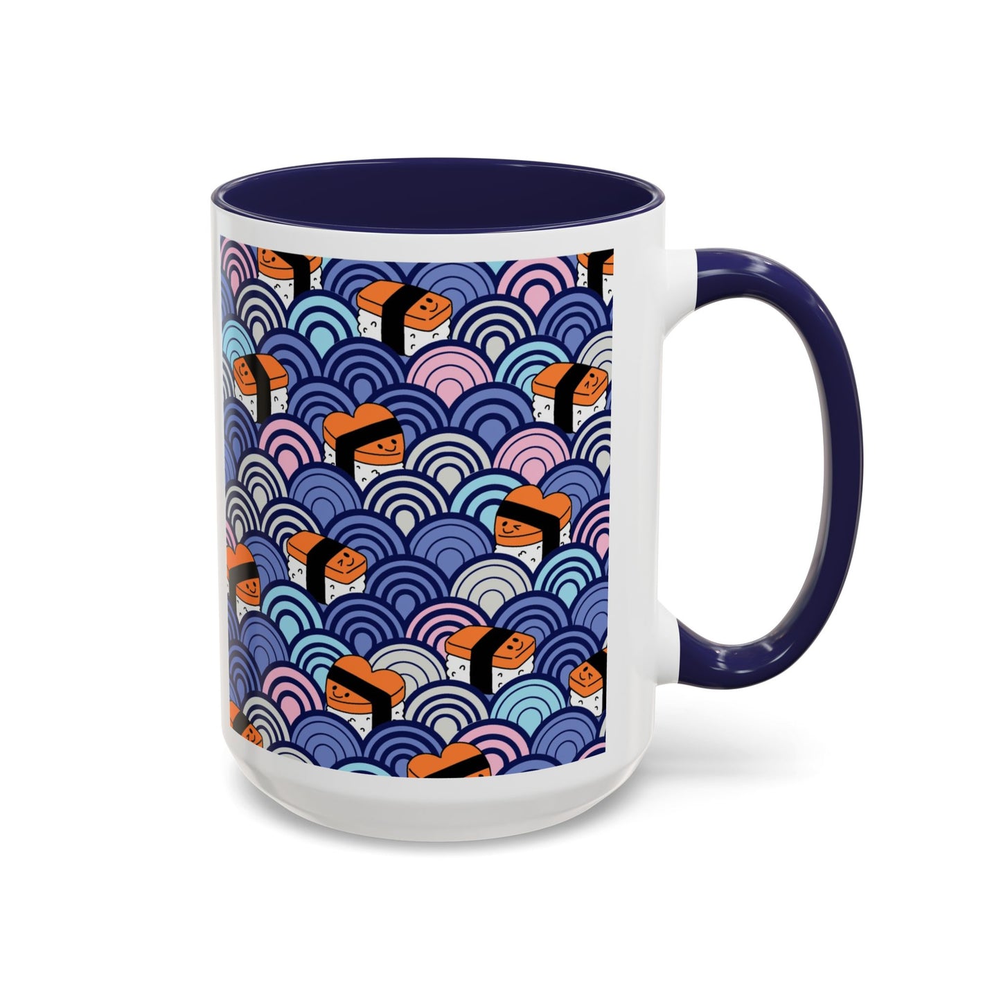 Musubi Segaiha Navy - Accent Coffee Mug