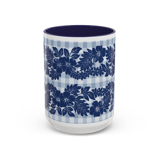 Owena Palaka Navy - Accent Coffee Mug