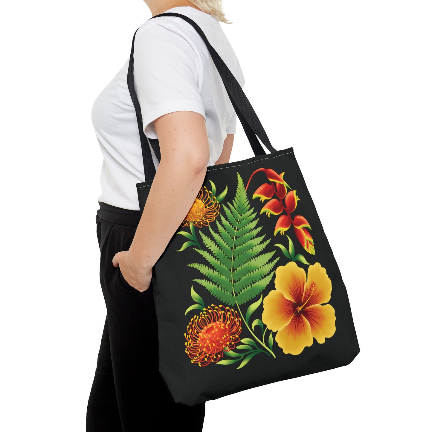Mythic Black - All-Over Print Tote Bag