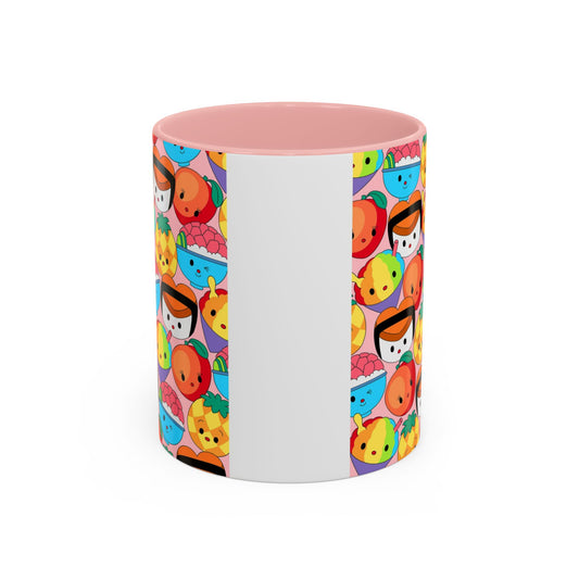Caricature Pink - Accent Coffee Mug