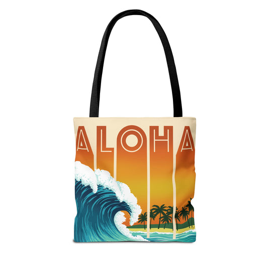 Peak Cream - All-Over Print Tote Bag