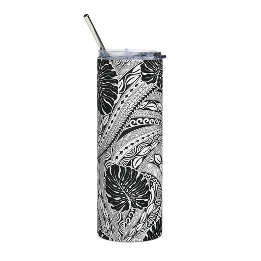 Good Times White/Black - Stainless Steel Tumbler