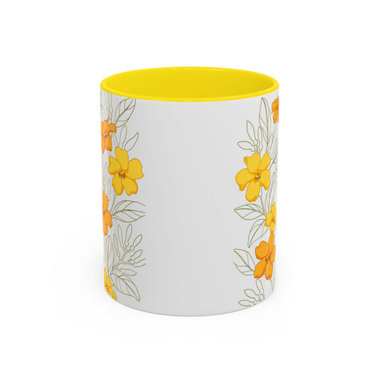 Kenikeni Yellow - Accent Coffee Mug