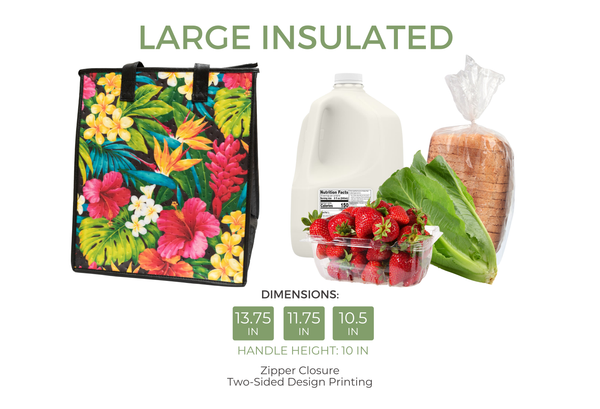 Lei Bouquet Slate - Large Insulated