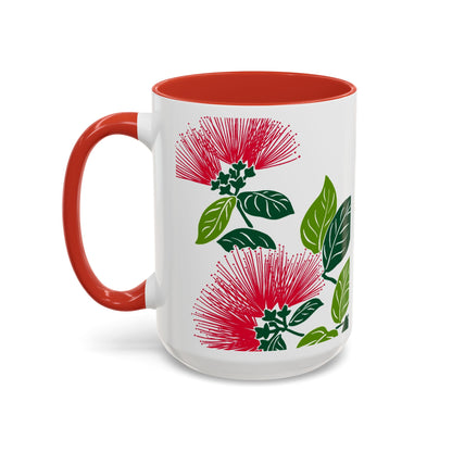 Red Lehua - Accent Coffee Mug