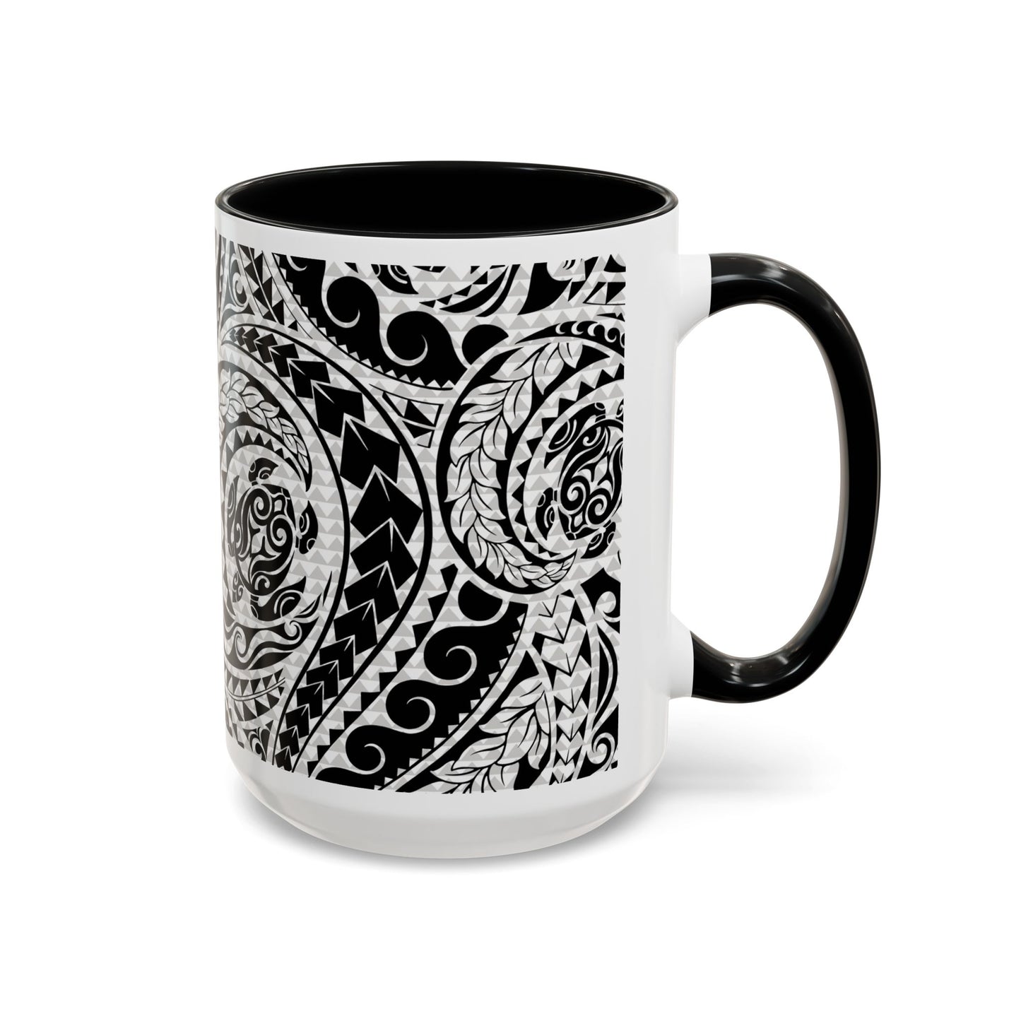 Maluaka Black - Accent Coffee Mug