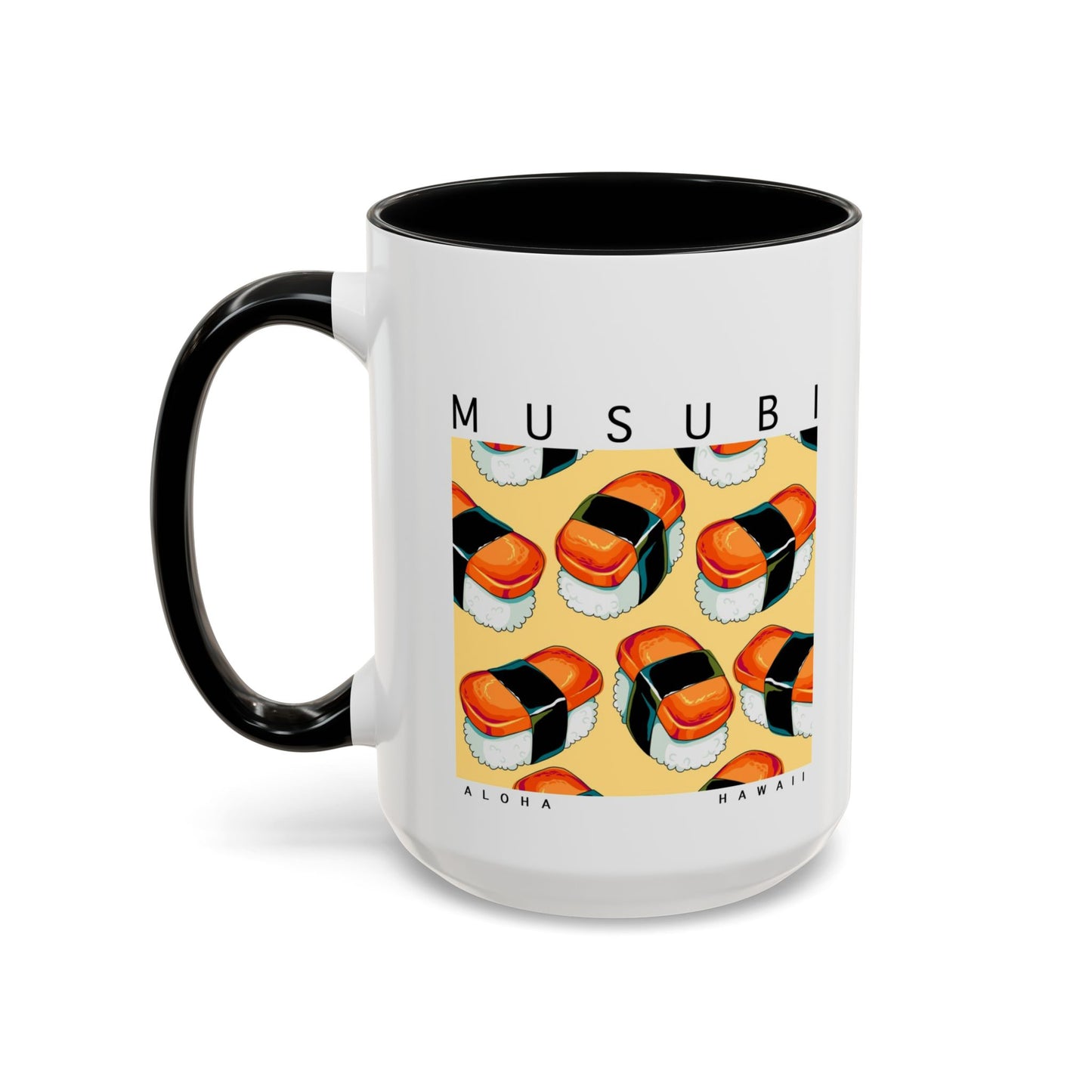 Poster Musubi Black - Accent Coffee Mug