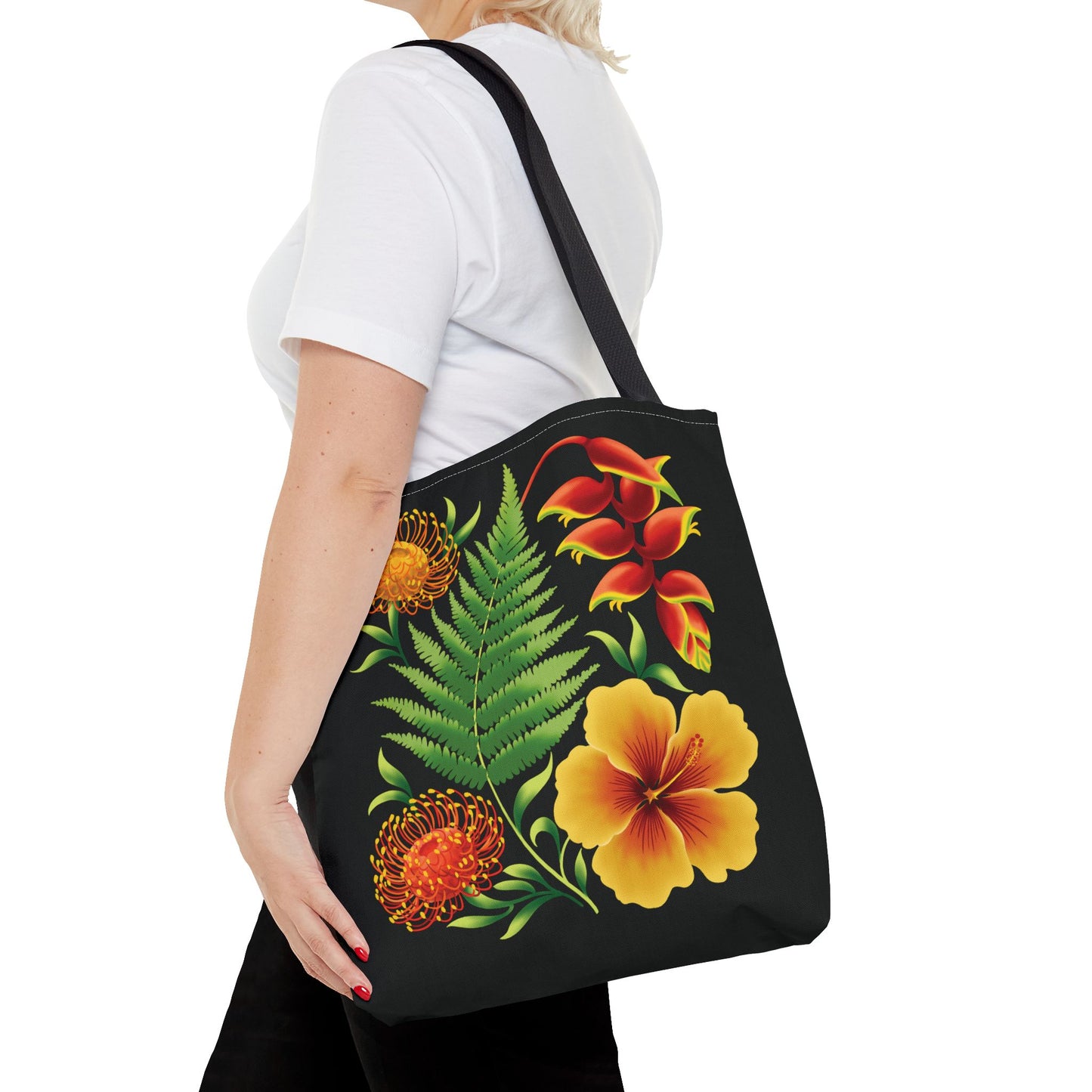 Mythic Black - All-Over Print Tote Bag