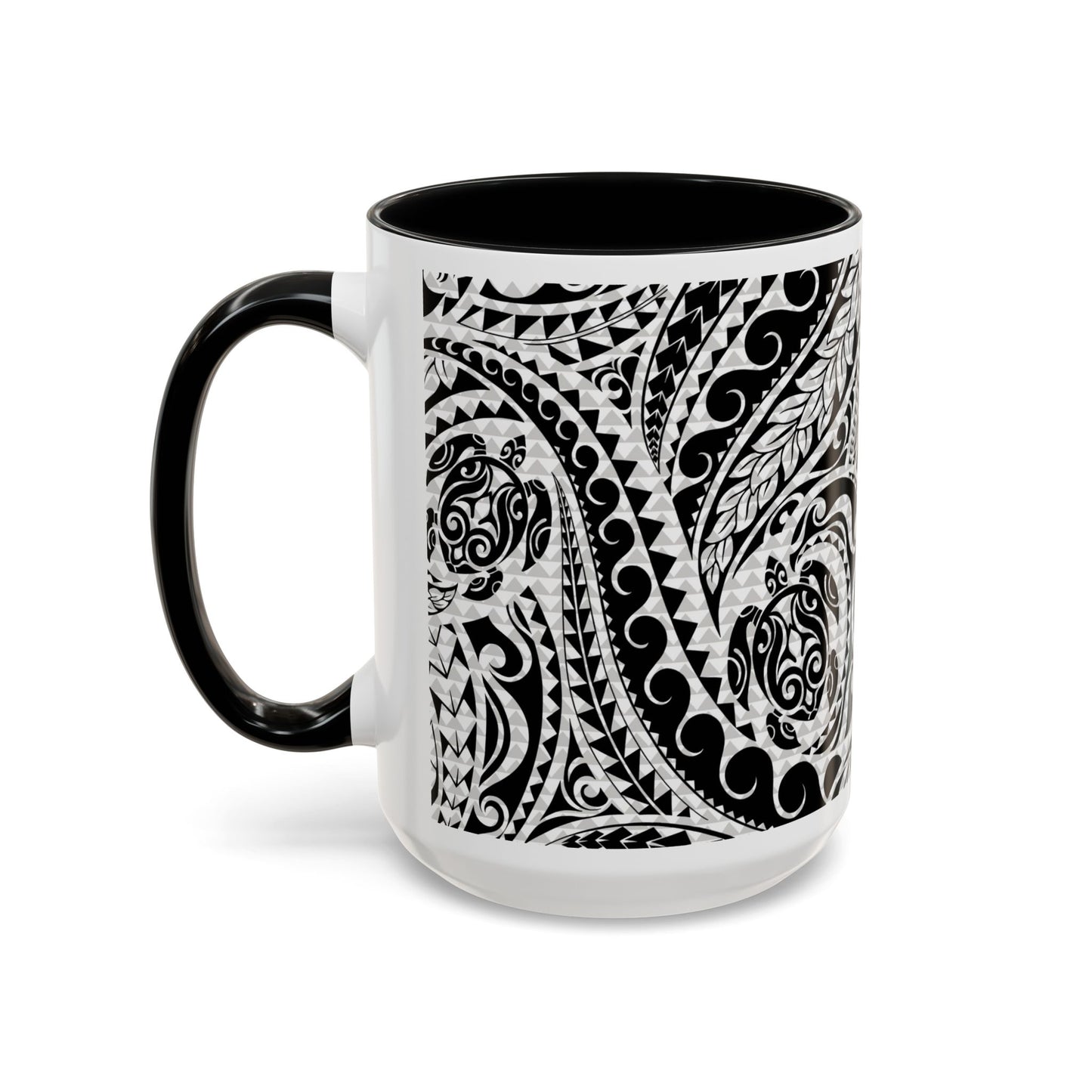 Maluaka Black - Accent Coffee Mug