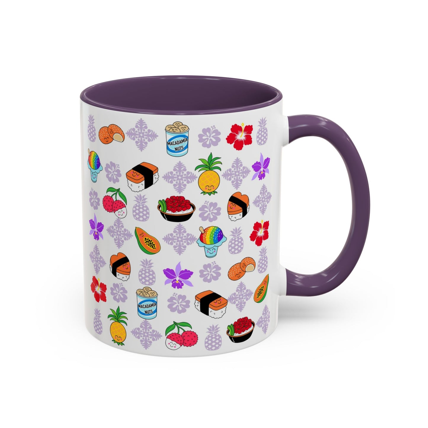 Local Minis Purple - Accent Coffee Mug