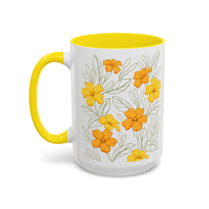 Kenikeni Yellow - Accent Coffee Mug