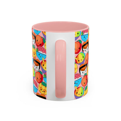 Caricature Pink - Accent Coffee Mug