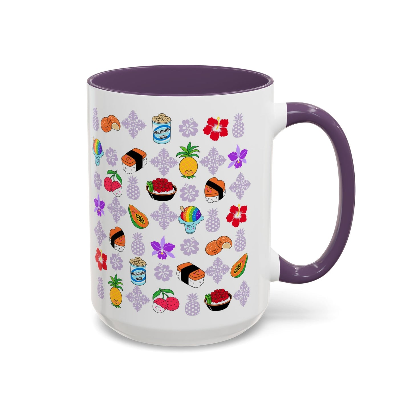 Local Minis Purple - Accent Coffee Mug