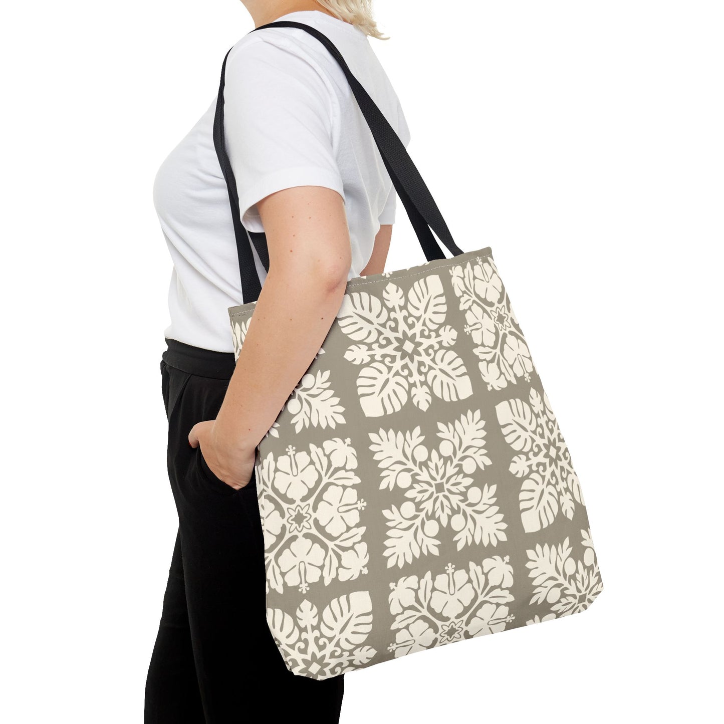 Soho Taupe - All-Over Print Tote Bag
