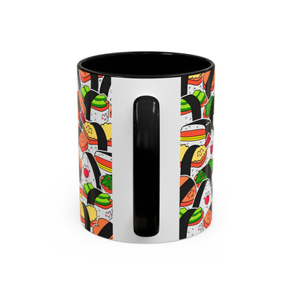 Spam Packed Black - Accent Coffee Mug