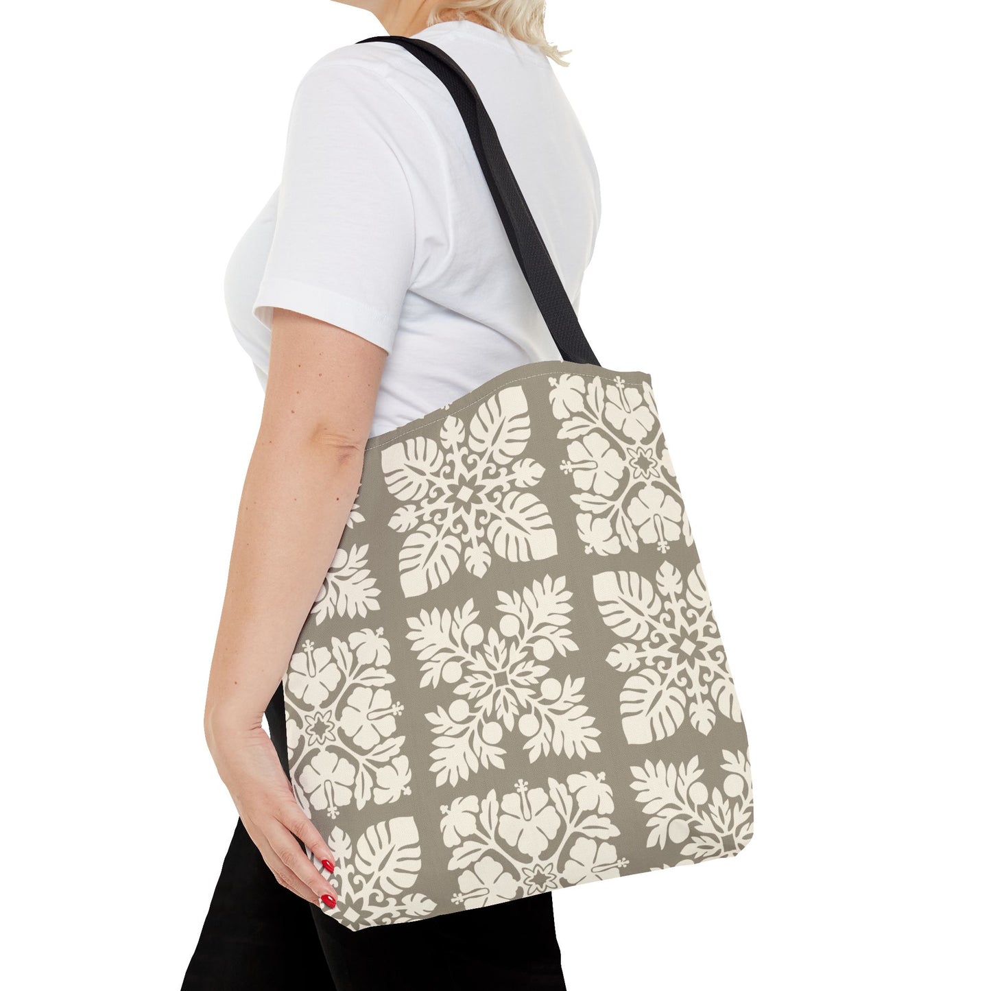 Soho Taupe - All-Over Print Tote Bag