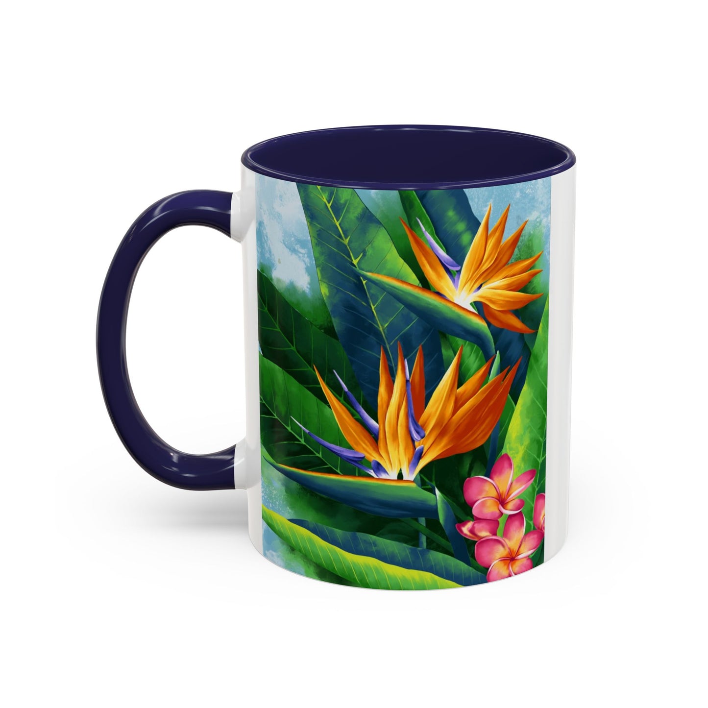Painterly Navy - Accent Coffee Mug