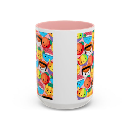 Caricature Pink - Accent Coffee Mug
