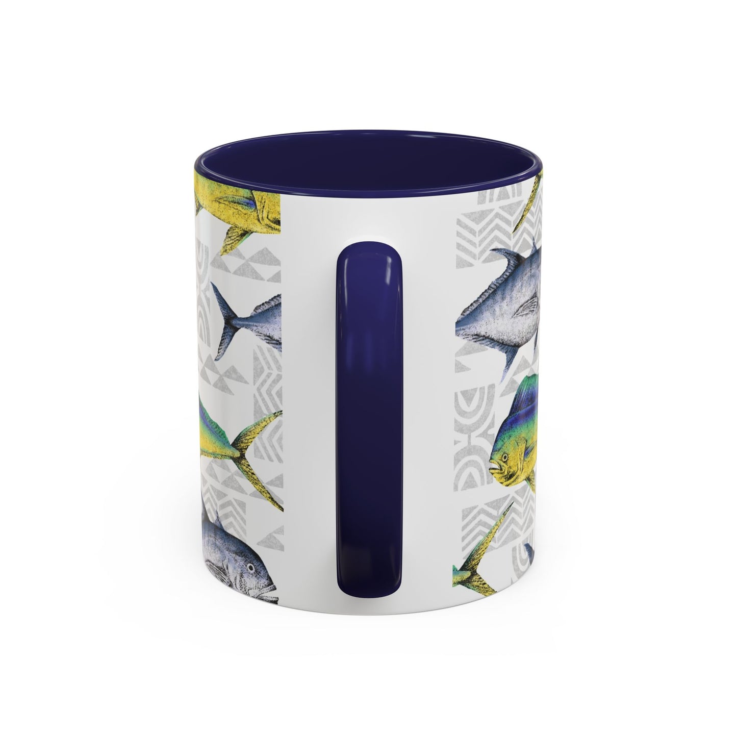 Fish & Poi Navy - Accent Coffee Mug