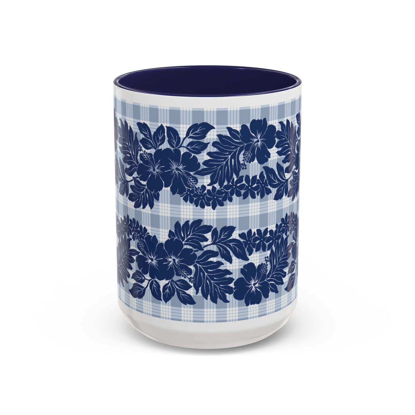 Owena Palaka Navy - Accent Coffee Mug