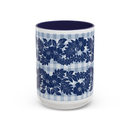 Owena Palaka Navy - Accent Coffee Mug