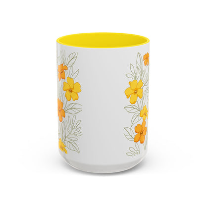 Kenikeni Yellow - Accent Coffee Mug
