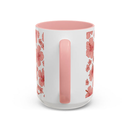 Rosette Pink - Accent Coffee Mug