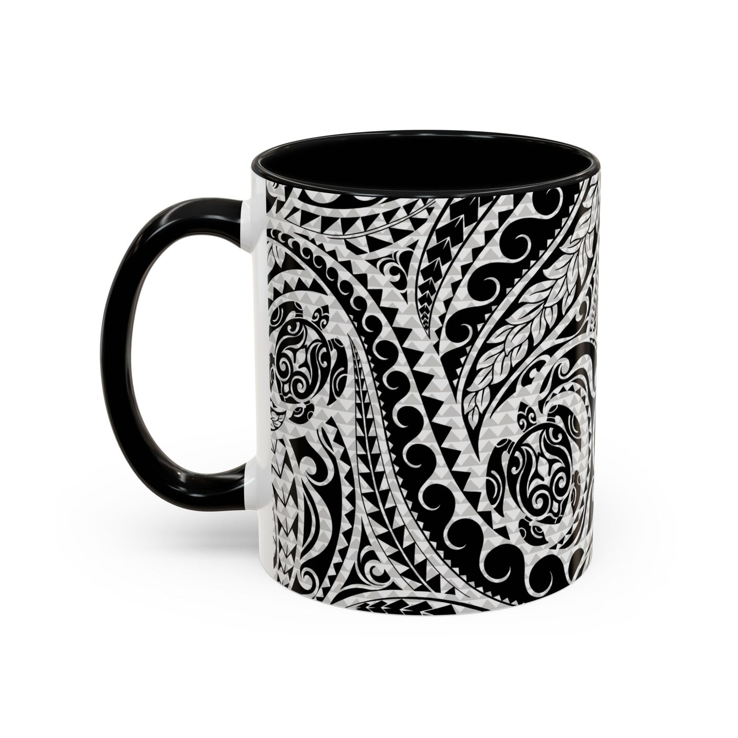 Maluaka Black - Accent Coffee Mug