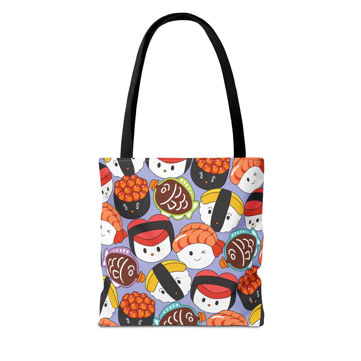 Sushi Bar Periwinkle - All-Over Print Tote Bag