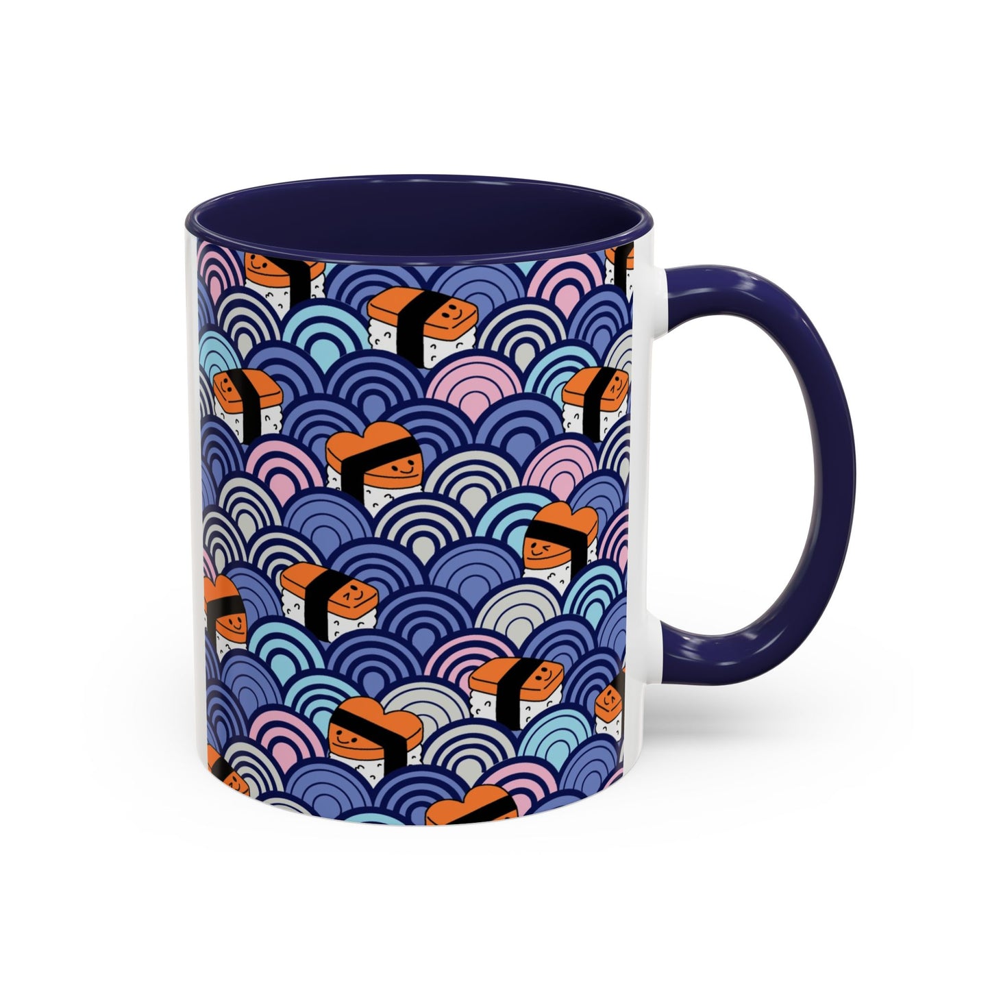 Musubi Segaiha Navy - Accent Coffee Mug