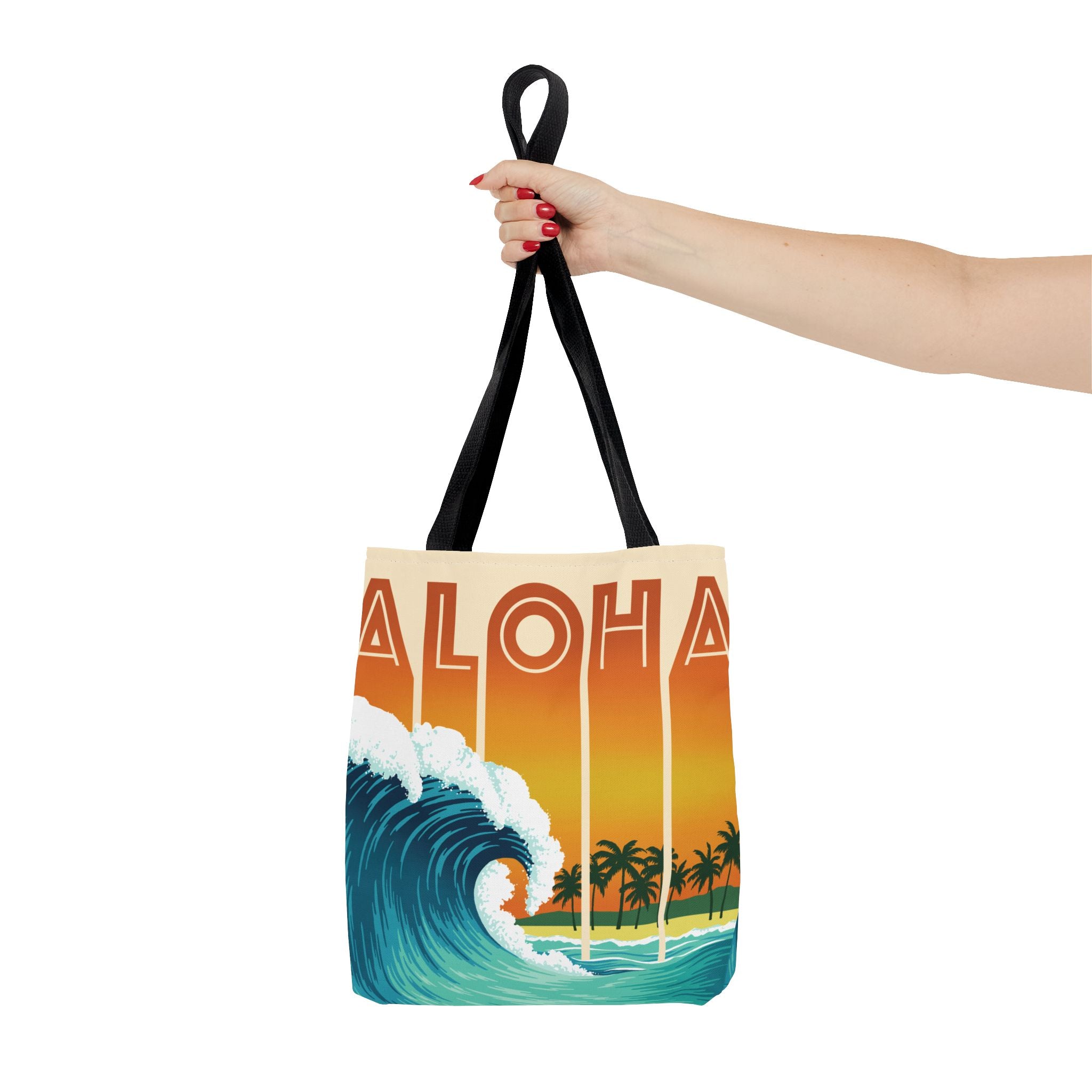 Peak Cream - All-Over Print Tote Bag