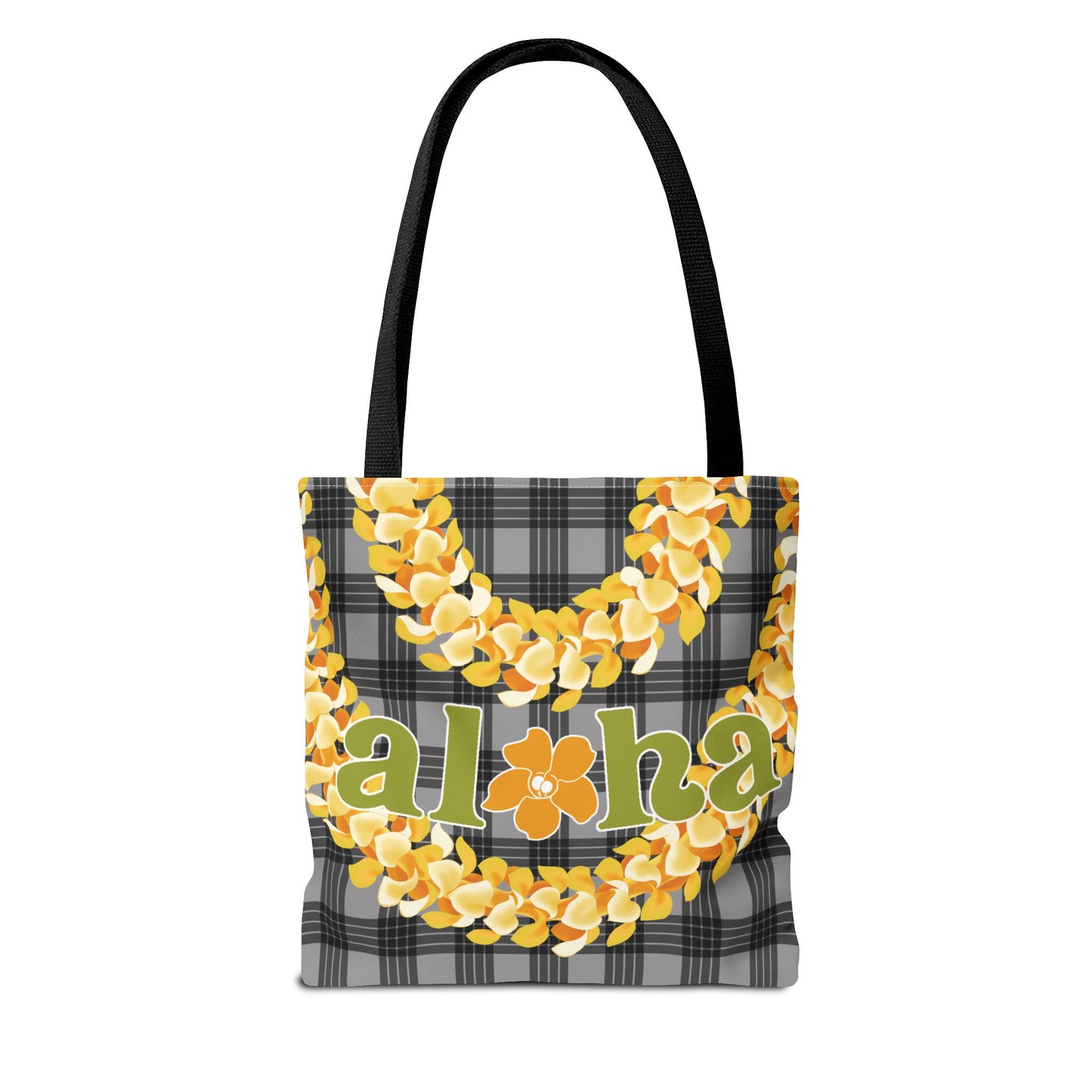 Leipaka Black - All-Over Print Tote Bag