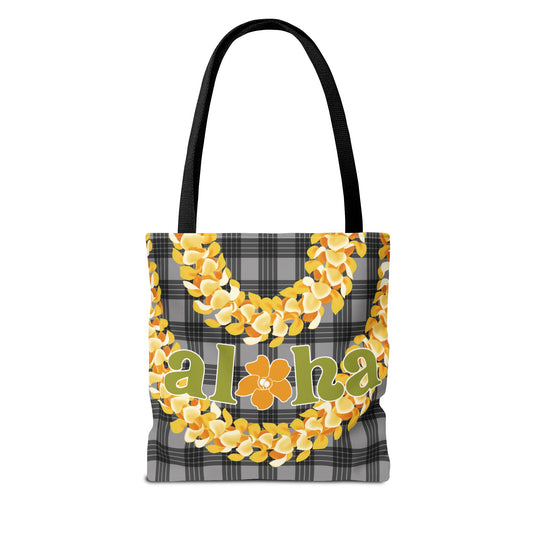 Leipaka Black - All-Over Print Tote Bag