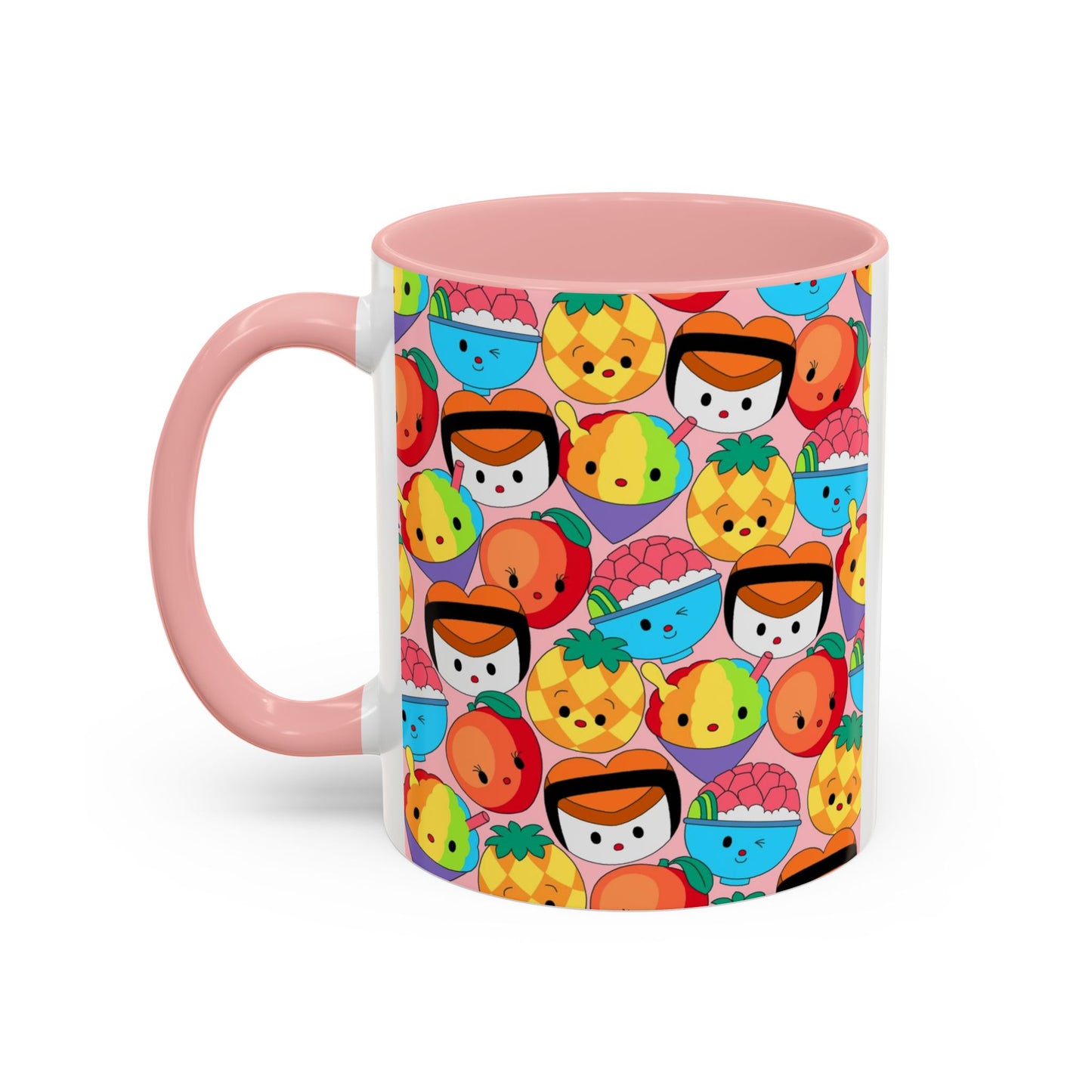 Caricature Pink - Accent Coffee Mug