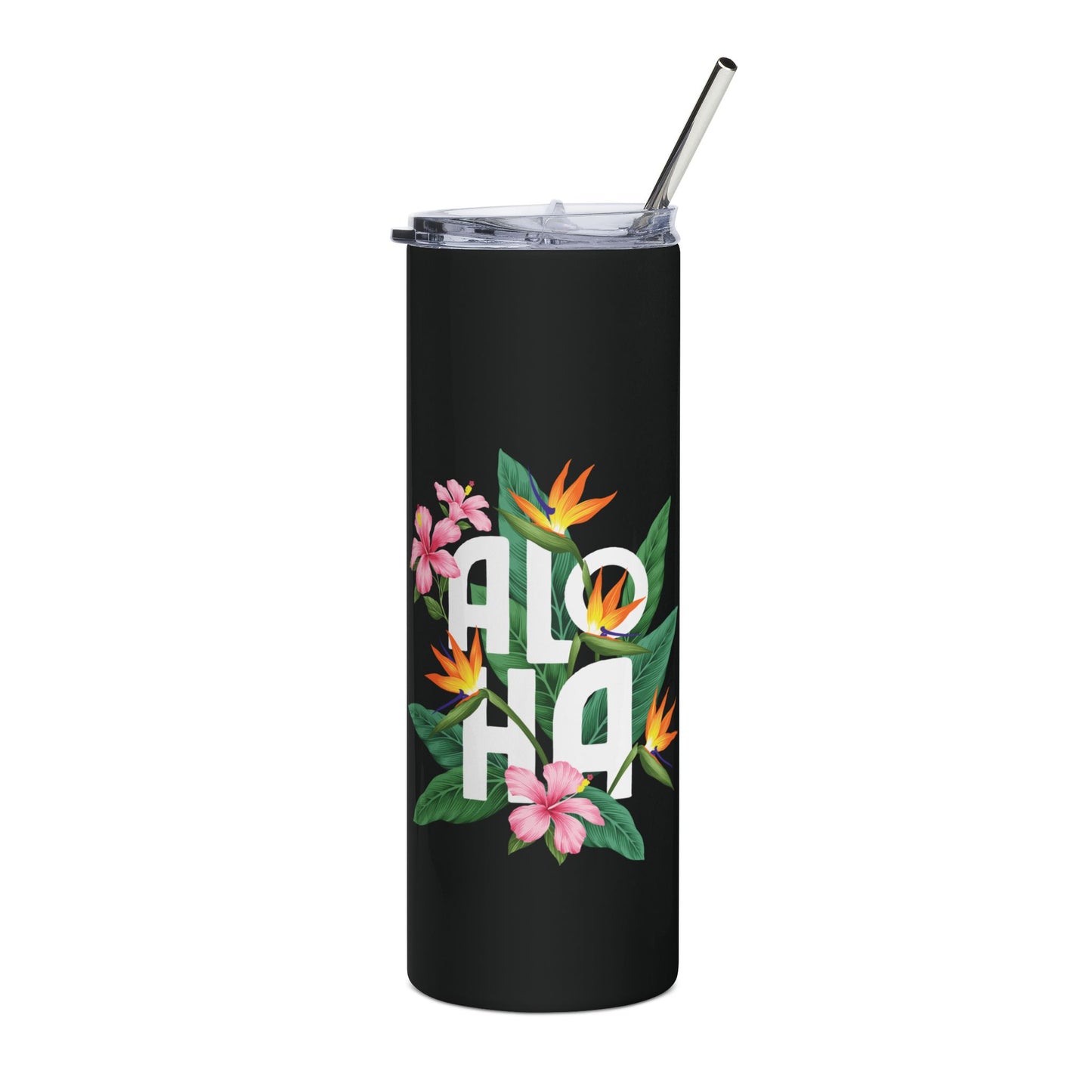 Greetings Black - Stainless Steel Tumbler