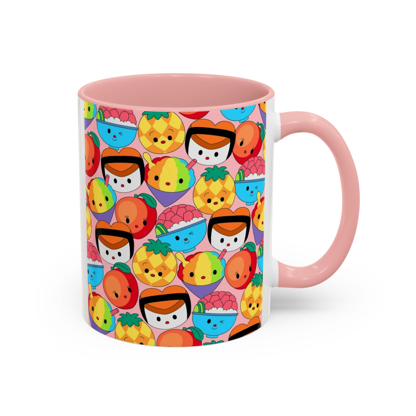 Caricature Pink - Accent Coffee Mug