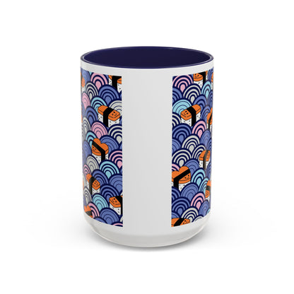 Musubi Segaiha Navy - Accent Coffee Mug