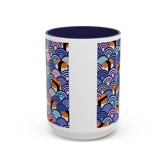 Musubi Segaiha Navy - Accent Coffee Mug