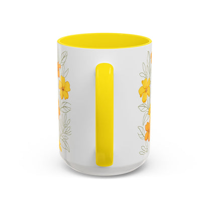 Kenikeni Yellow - Accent Coffee Mug