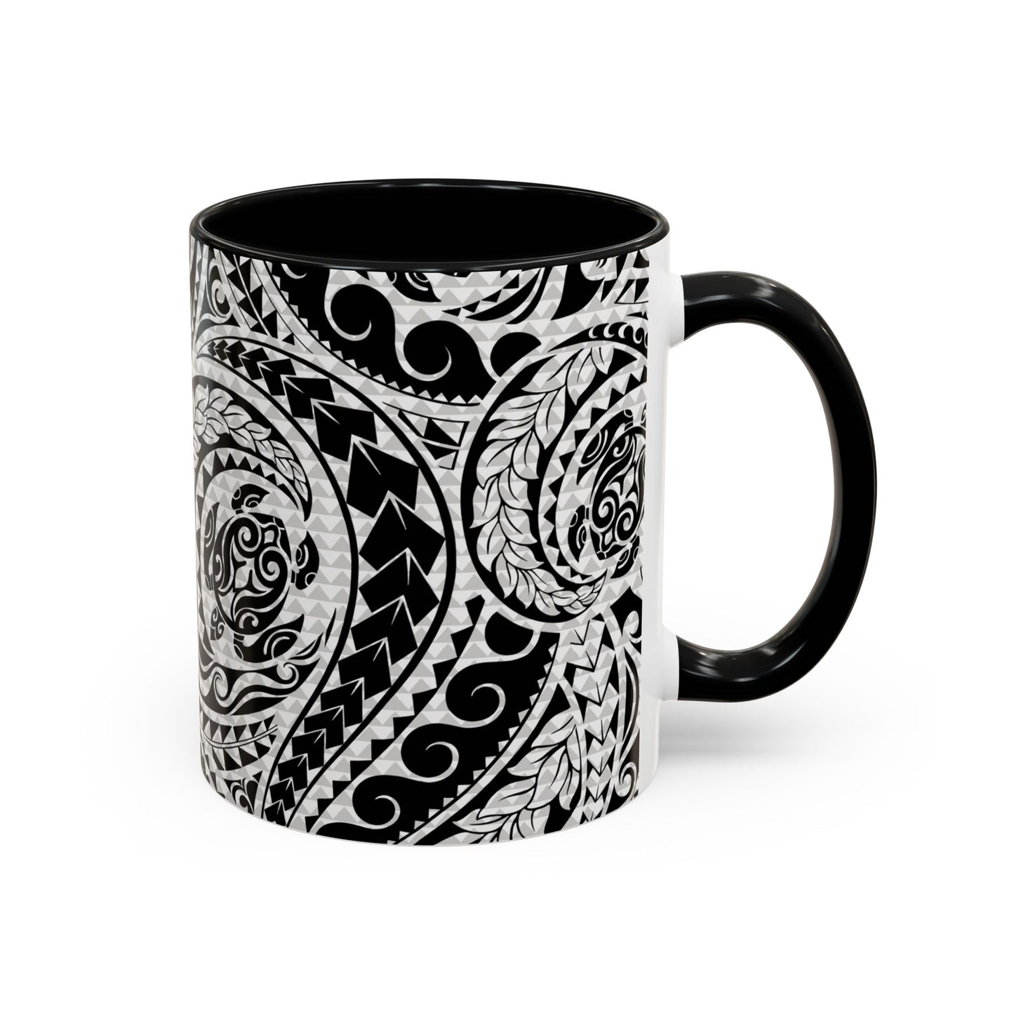 Maluaka Black - Accent Coffee Mug