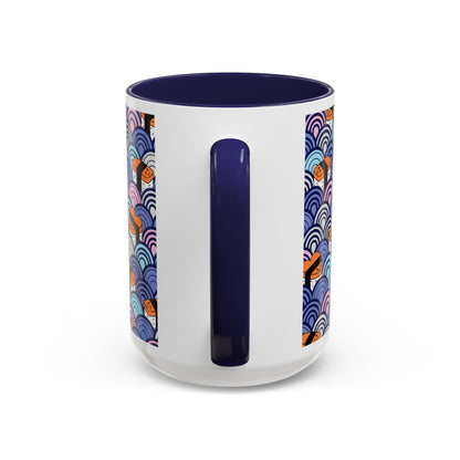 Musubi Segaiha Navy - Accent Coffee Mug