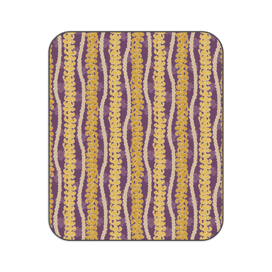 Leigacy Purple Beach, Picnic & Play Blanket