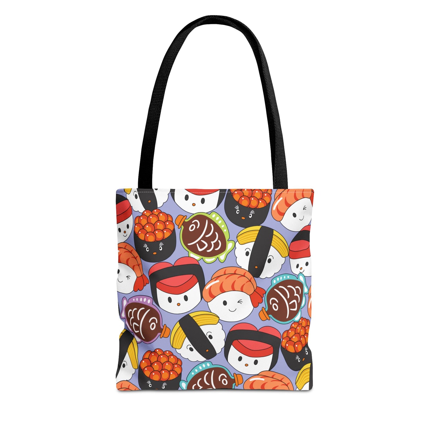 Sushi Bar Periwinkle - All-Over Print Tote Bag