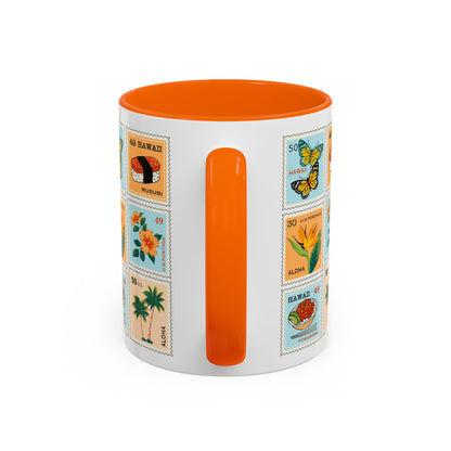 Stamp Album Orange - Accent Coffee Mug
