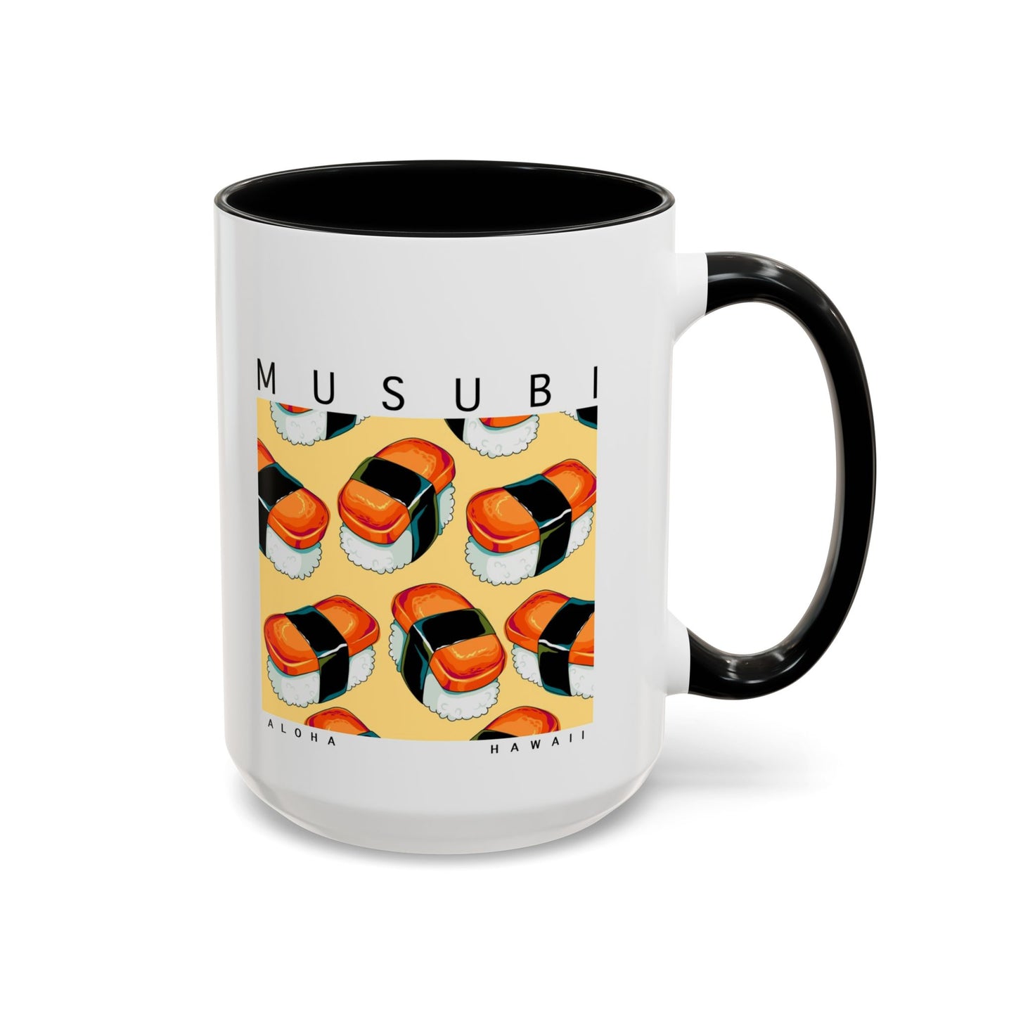Poster Musubi Black - Accent Coffee Mug
