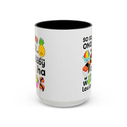 Foodie Black - Accent Coffee Mug