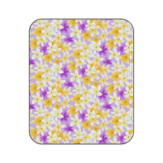 Fleurfall Purple Beach, Picnic & Play Blanket