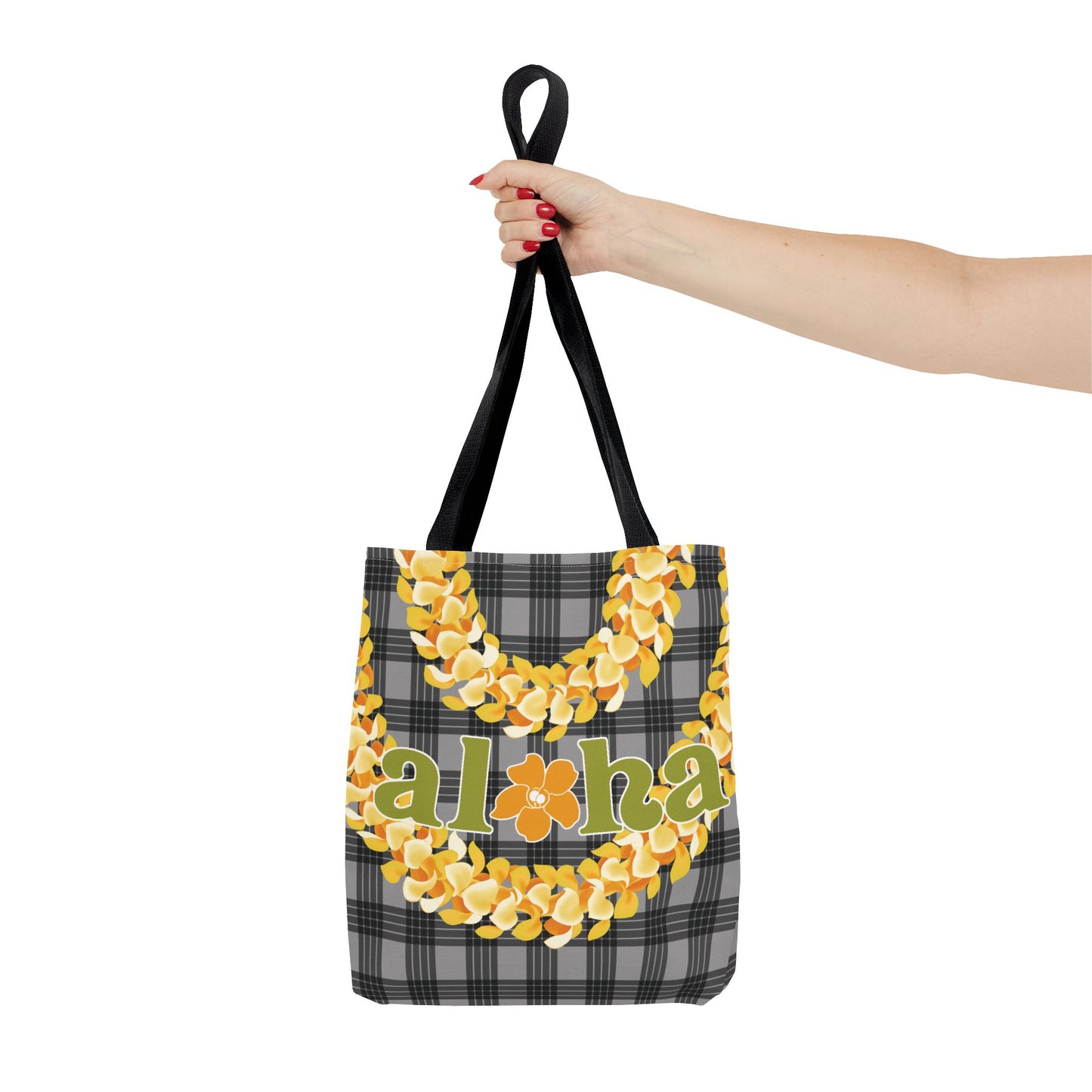 Leipaka Black - All-Over Print Tote Bag