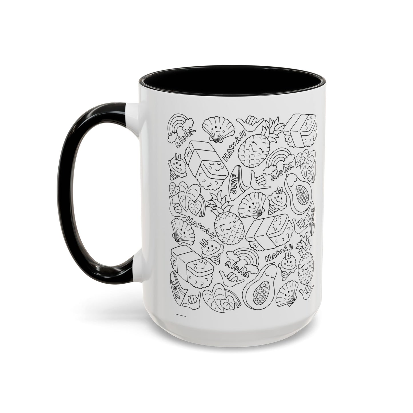 Color Me Cravings Black - Accent Coffee Mug
