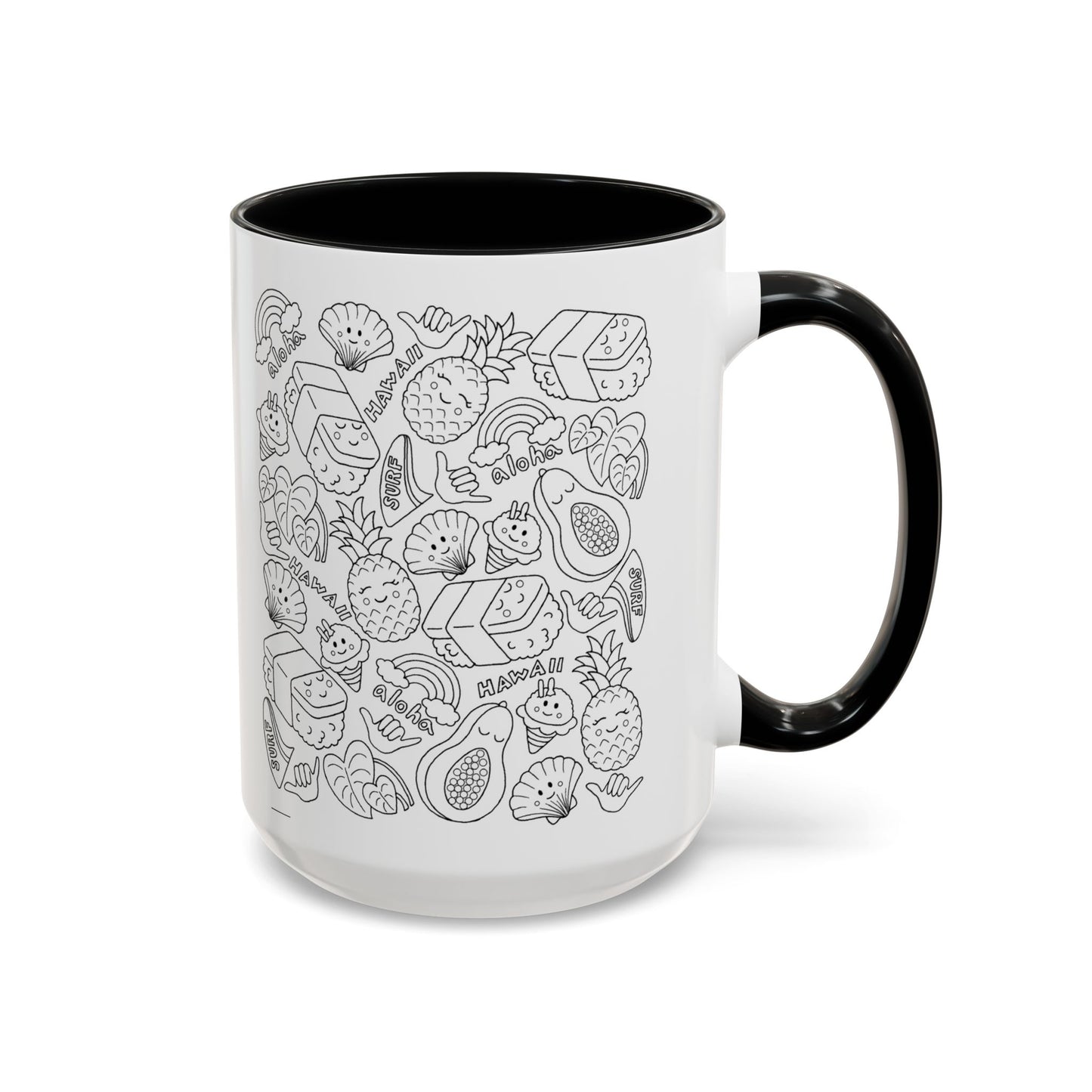 Color Me Cravings Black - Accent Coffee Mug